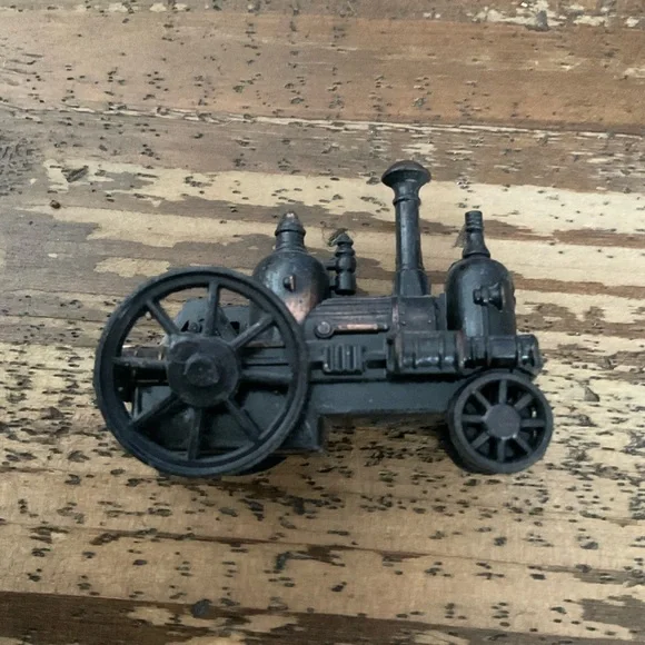 VINTAGE ANTIQUE FINISH DIE CAST METAL HODGE STEAMER STEAM PENCIL SHARPENER - Picture 2 of 8